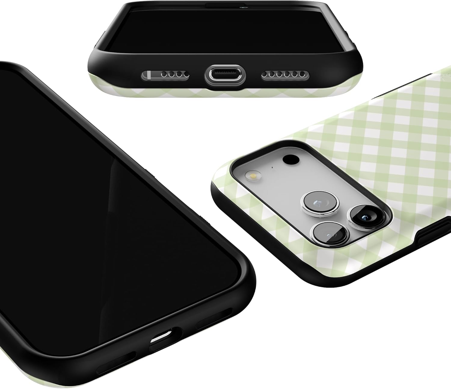 Casely iPhone 17 Pro Max Case | Mint Lattice | Sunday Best�| Bold Protective Design | MagSafe Compatible Design