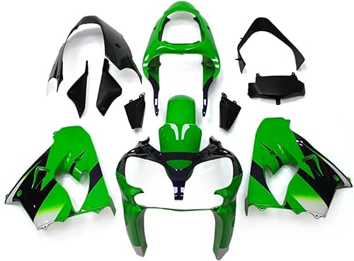 Kit de carenado negro verde apto para Kawasaki 2000 2001 ZX-9R NINJA 00 01 ZX9R motocicleta ABS inyección de plástico Carrocería