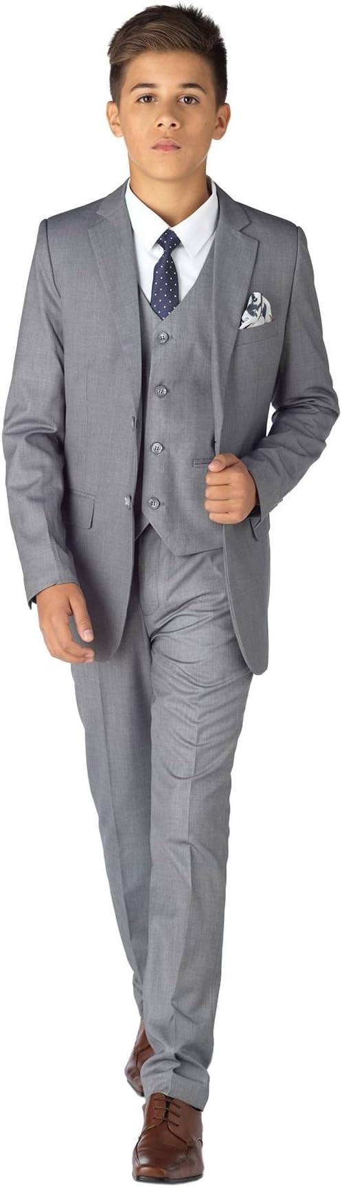 Philip Suit, Boys Formal Occasion Suit, Kids Slim-Fit Suit, X-Large - 20
