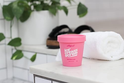 Miniatura 9 de Exfoliante de helado, exfoliante limpio con manteca de karité batida y aceites nutritivos, exfoliante de azúcar suave e hidratante, combate la