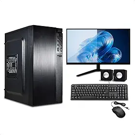 Pc Cpu desktop I7 4770 4ª Geração 3.4ghz, 16gb Ram, Ssd 480gb+monitor 21+win 11