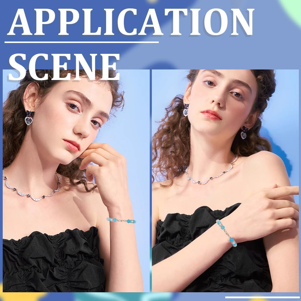 Beebeecraft 1 Box 40Pcs Wire Guardian 925 Sterling Silver U Shape Wire Guard Loops 0.6mm Thread Protector for Jewelry Making Earring Bracelet Necklaces