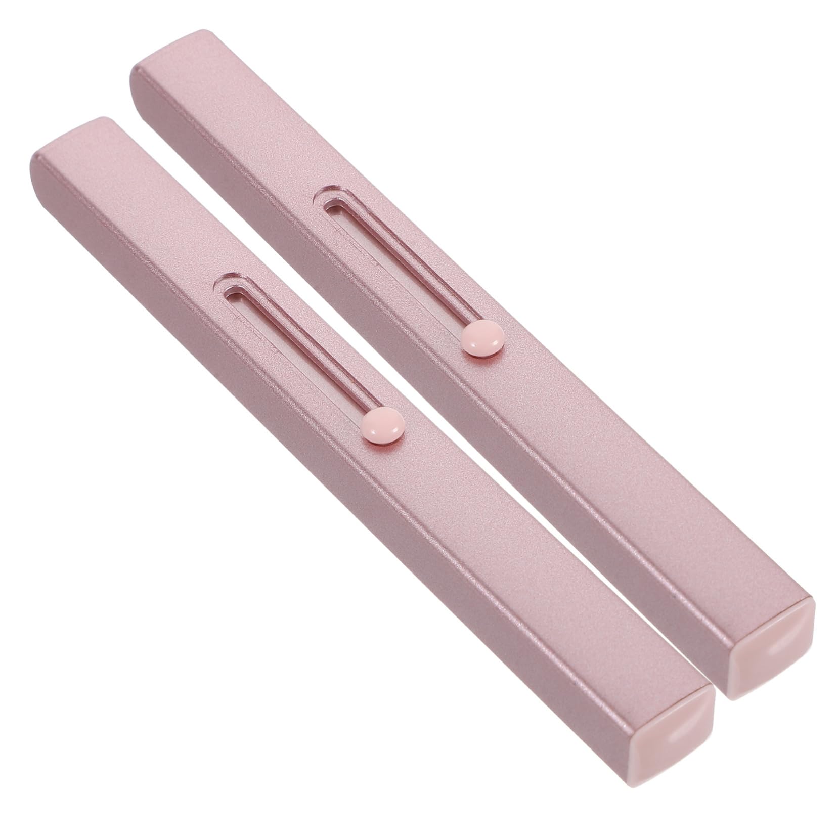 FOMIYES Elegant Lip Makeup Brush Set 2pcs Retractable Lip Applicator Liner Brush Compact for Travel