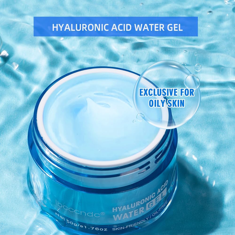 Hydro Boost Hyaluronic Acid Moisturizing Water Gel, Face Moisturizer For Oil Skin, Hyaluronic Acid Formula Combined With Water,Lightweight and 24 Hours Of Long-lasting Hydration-1.76Oz (Water Gel) - Image 7
