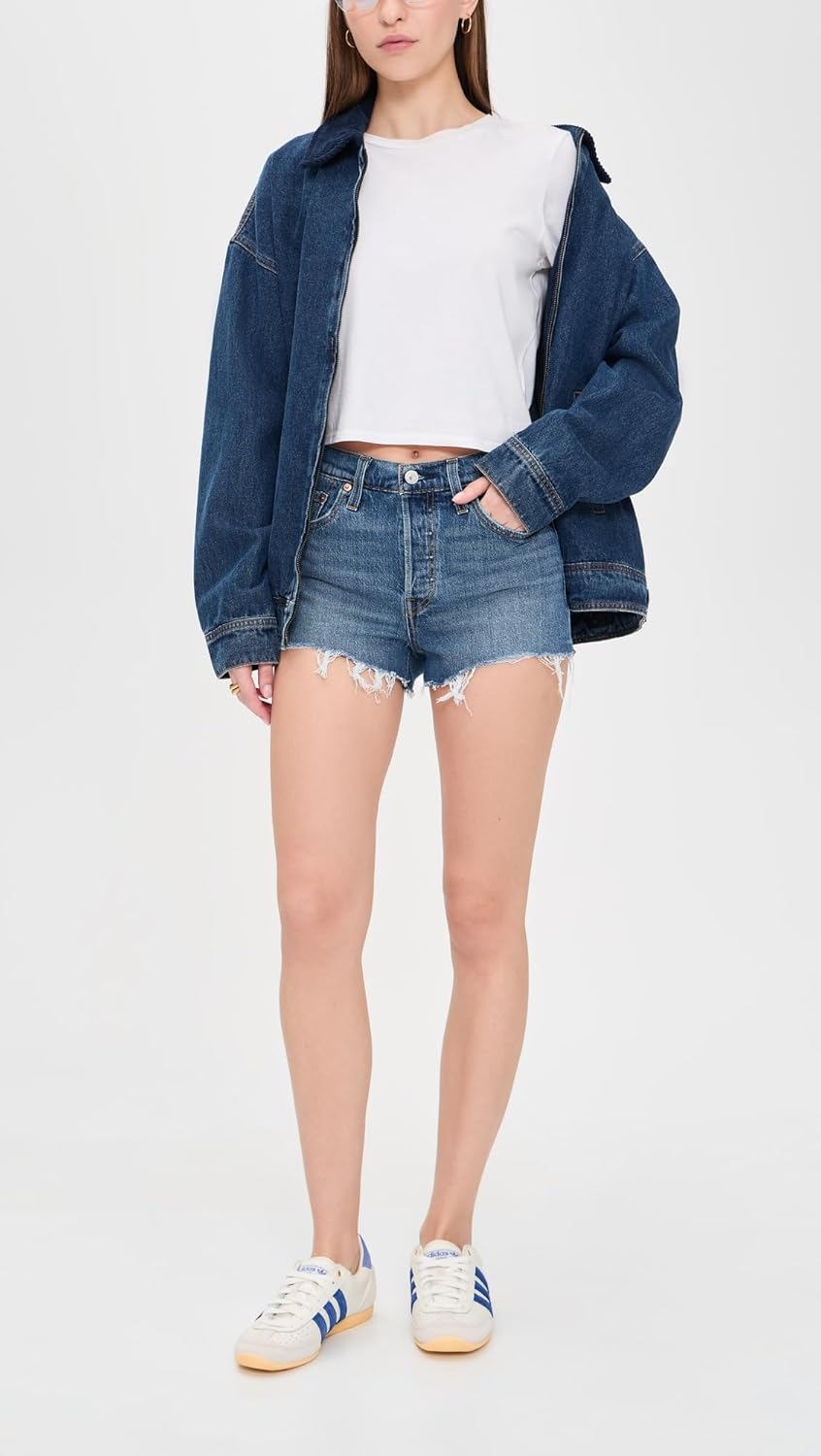 Levi's Women's High Rise Shorts - Image 5