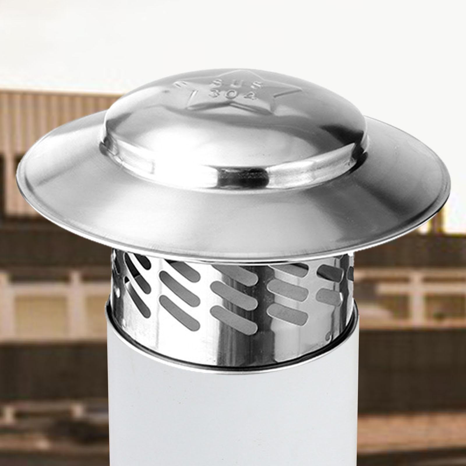 The Style SutraCap Fireplace Rain Cover Insulation Vent Cover Fireplace Chimney Cap Outside 3 | Home Improvement | Stove & Chimney Pipes-image-38