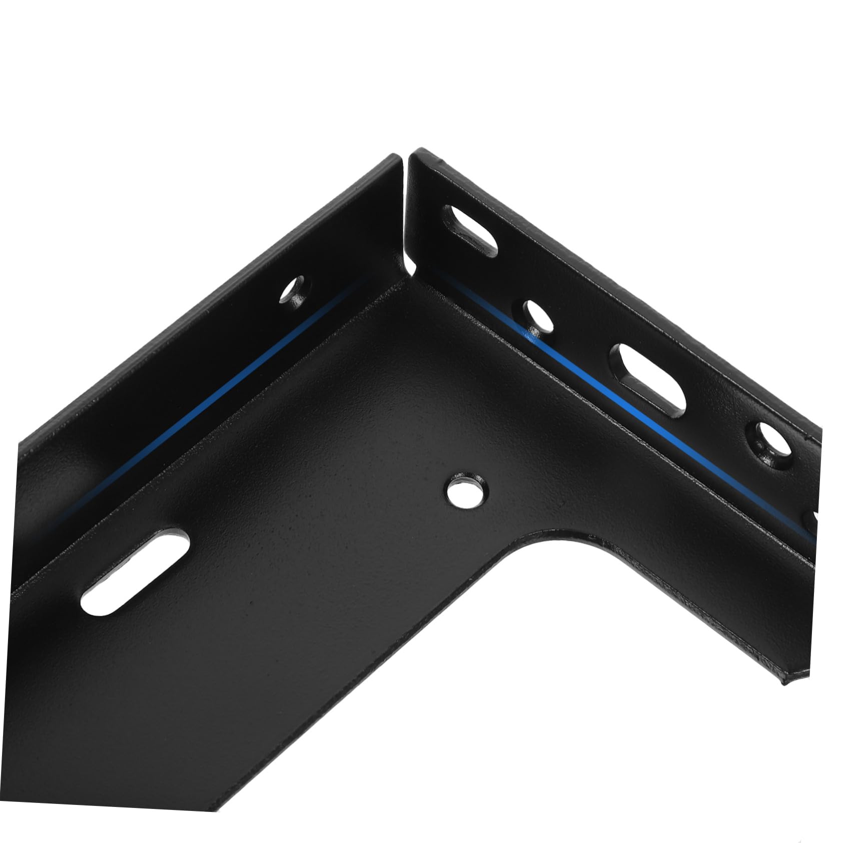 2stücke Schwebendes Regal Halterung Schwarze Schrankaufhänger Aus Metall Robuste Wandhalterungen Für Schwebende Regale Für Küche Und Bad
