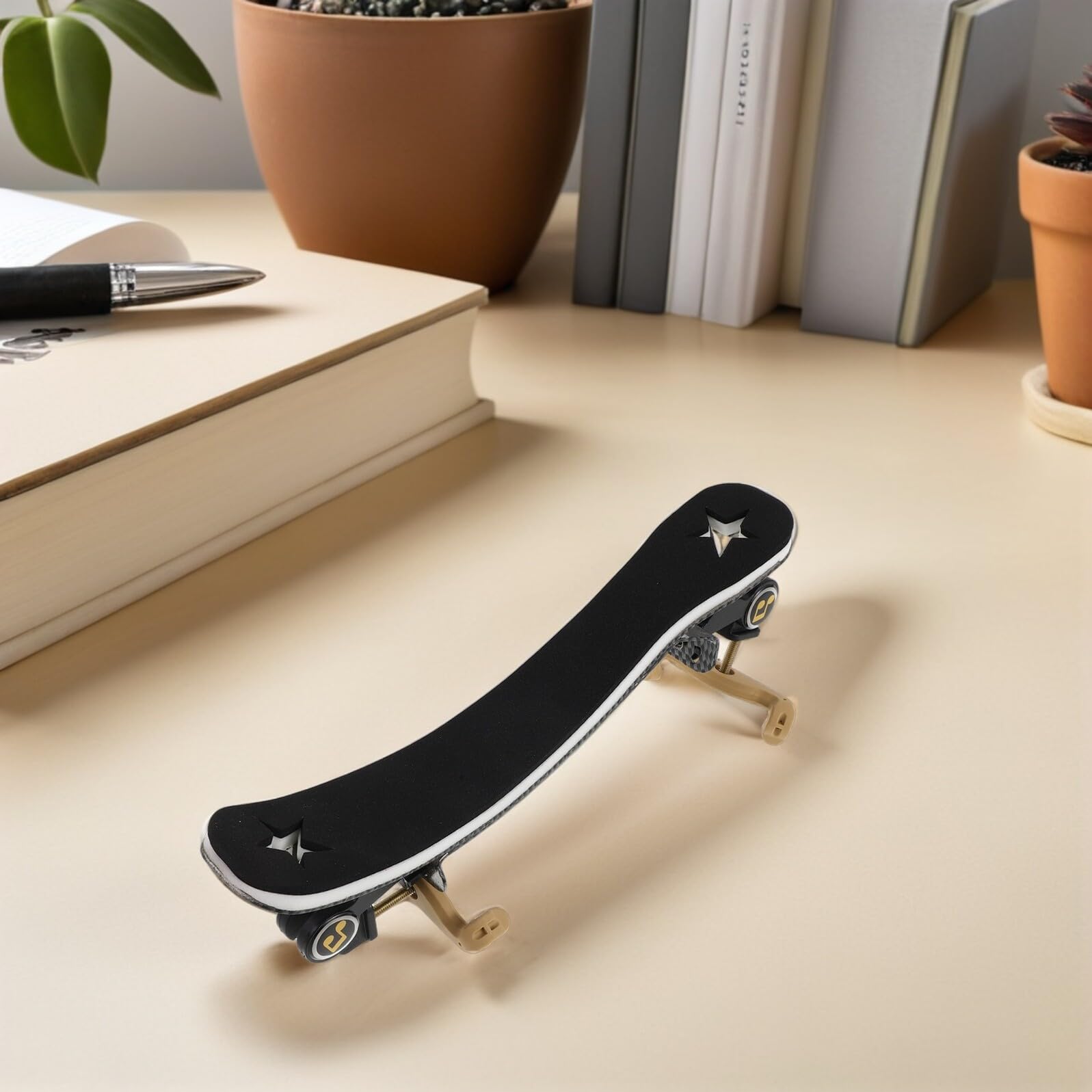 Reposapiés para Violín de Aleación de Aluminio Ajustable Almohadilla de Espuma Suave y Patas de Goma Antideslizantes para Práctica y Actuación