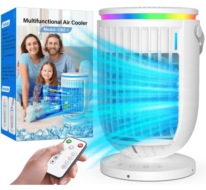 JYew Portable Air Conditioners Evaporative Mini Room Air Conditioners,Portable AC Unit Air Cooler...