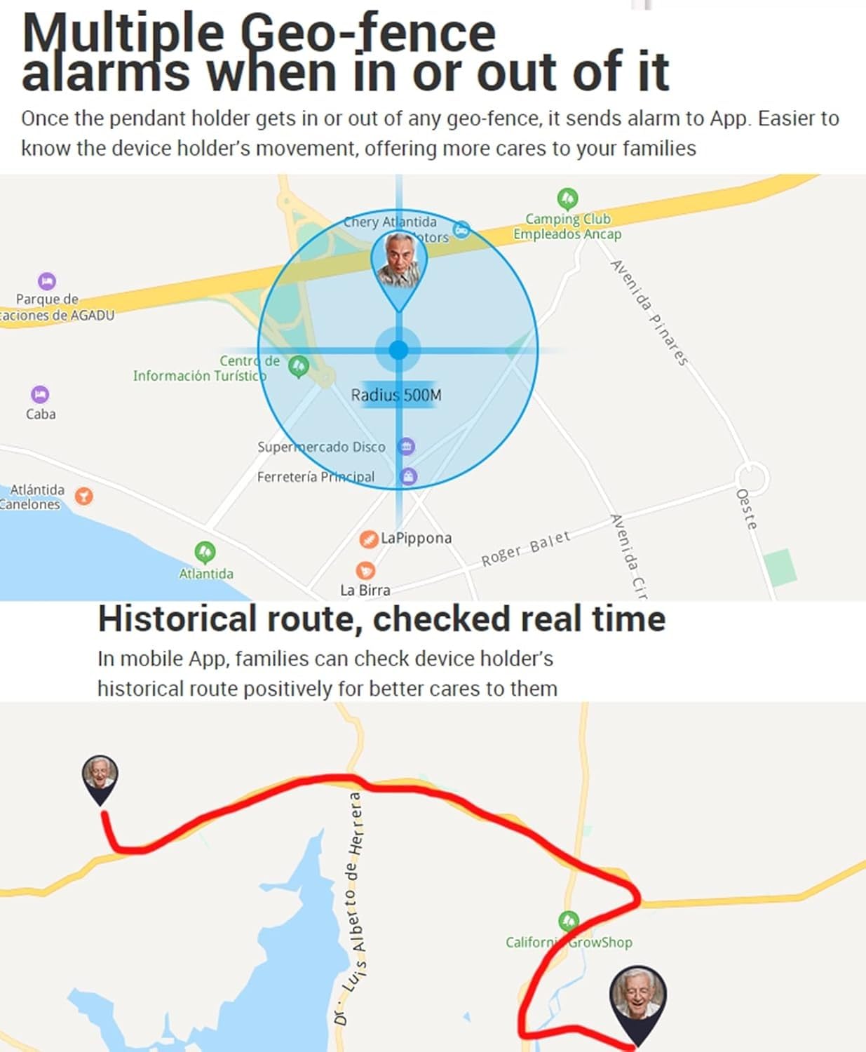 Urządzenie Śledzące GPS Dla Osób Starszych Mini Wisiorek 4G Śledzący Osobisty Lokalizator Przycisk Alarmowy SOS Połączenie Telefoniczne Lokalizacja Dzwonka Budzik Ogrodzenie Bezpieczeństwa(Black)