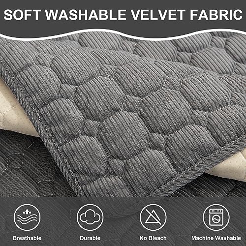 Housse de canapé d'angle forme L lavable pour salon moderne - 5