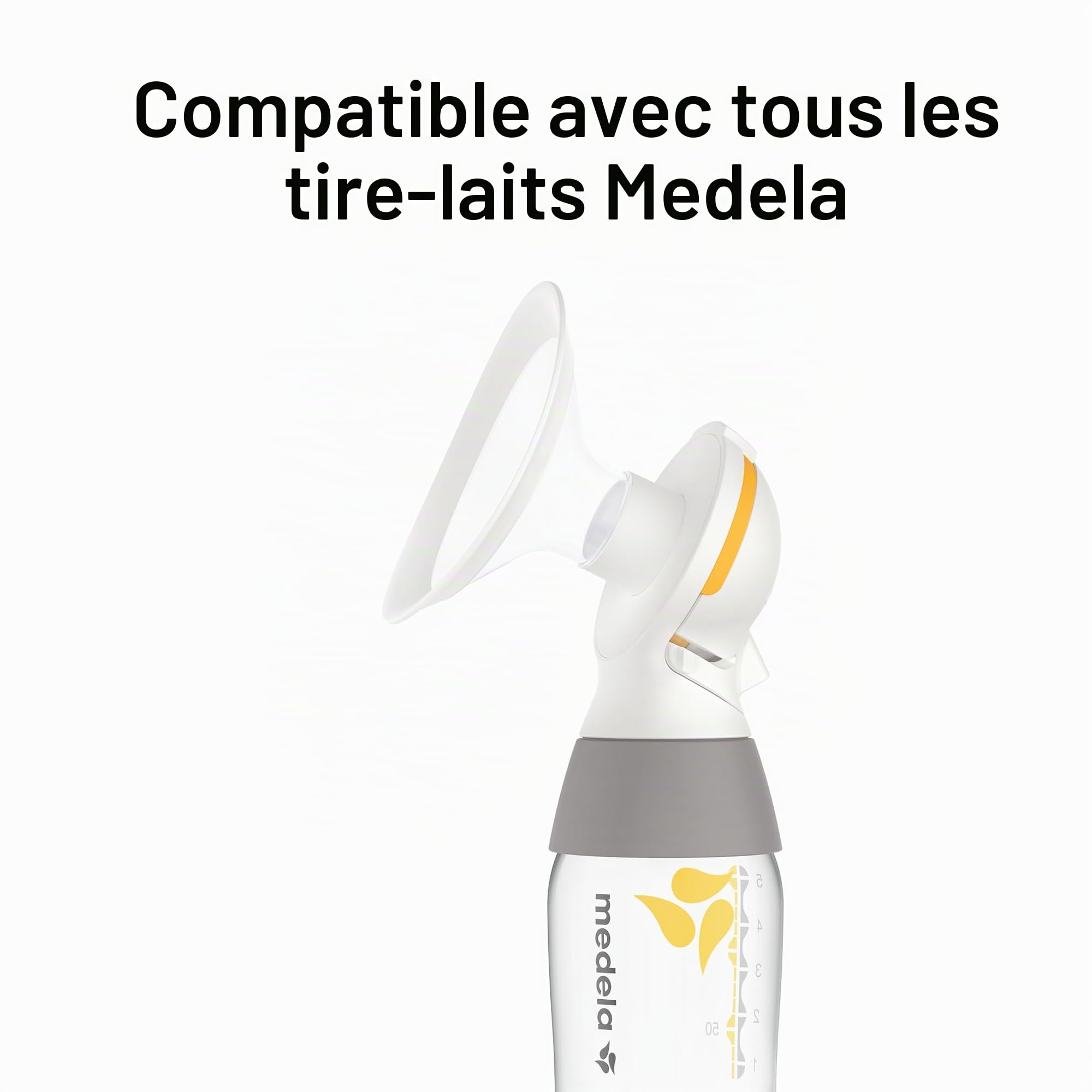 Medela 800.0796 Lot de 3 bouteilles de lait 150 ml