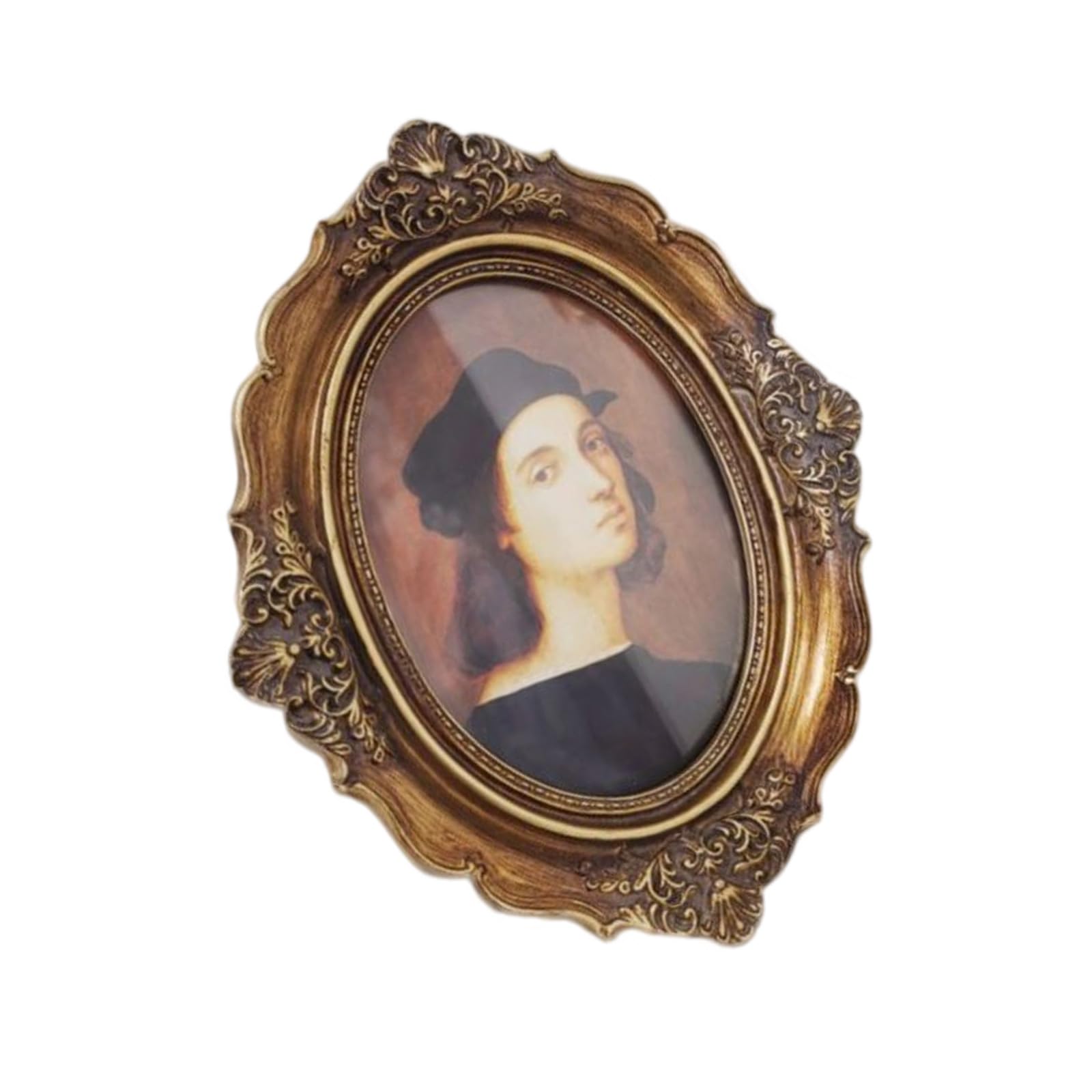 TFAOYS Picture Frame Antique Ornate Photo Frames for Tabletop Wall Hanging Decorative Frames Home Gallery Decors Decorative Frame