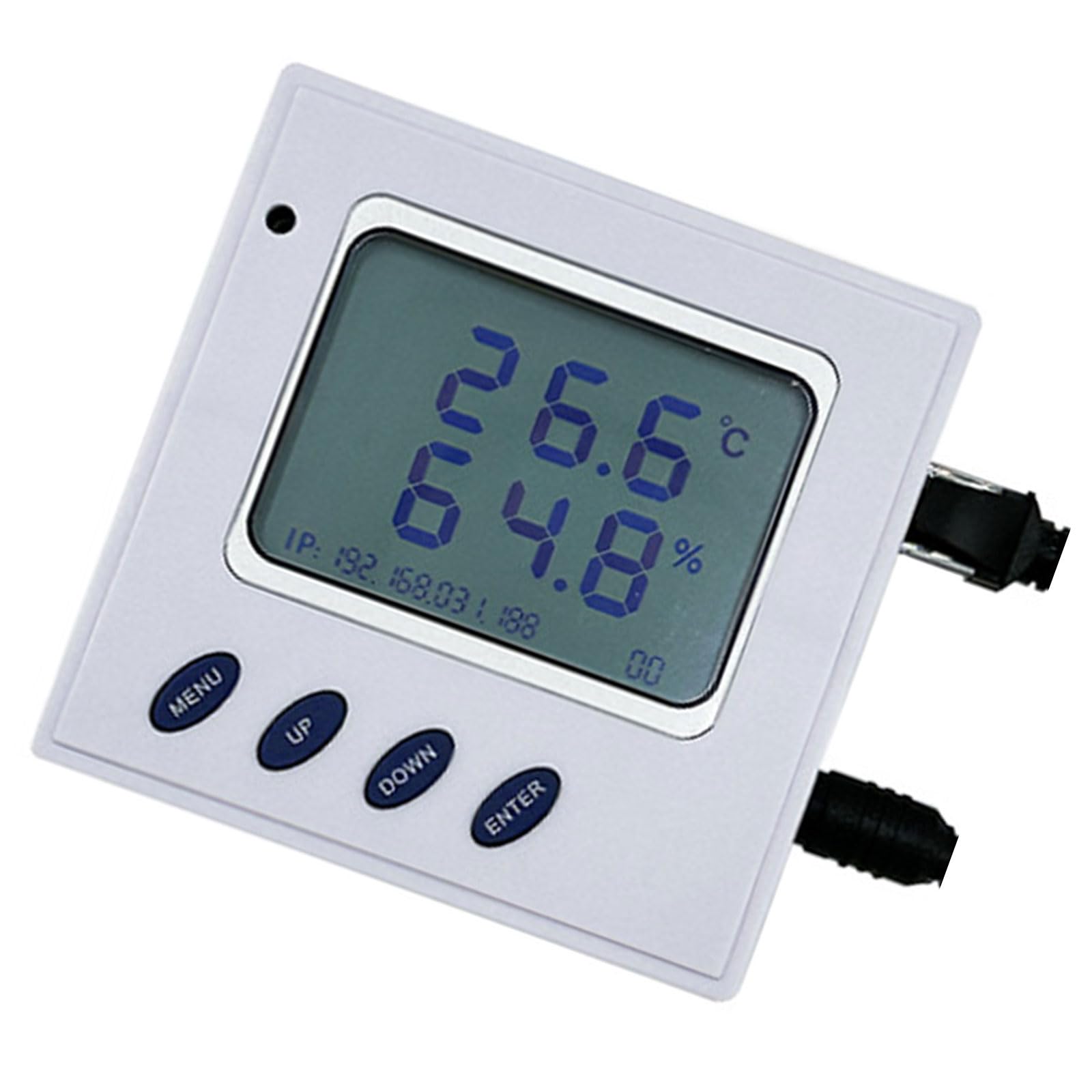 Controlador de temperatura y humedad con visualización, A