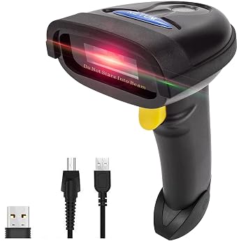 NT-1228BL Bluetooth 2D Scanner | Connect Smart Phone Tablet PC 1D Barcode Reader Works for QR PDF417 Data Matrix (NT-1228BL) 