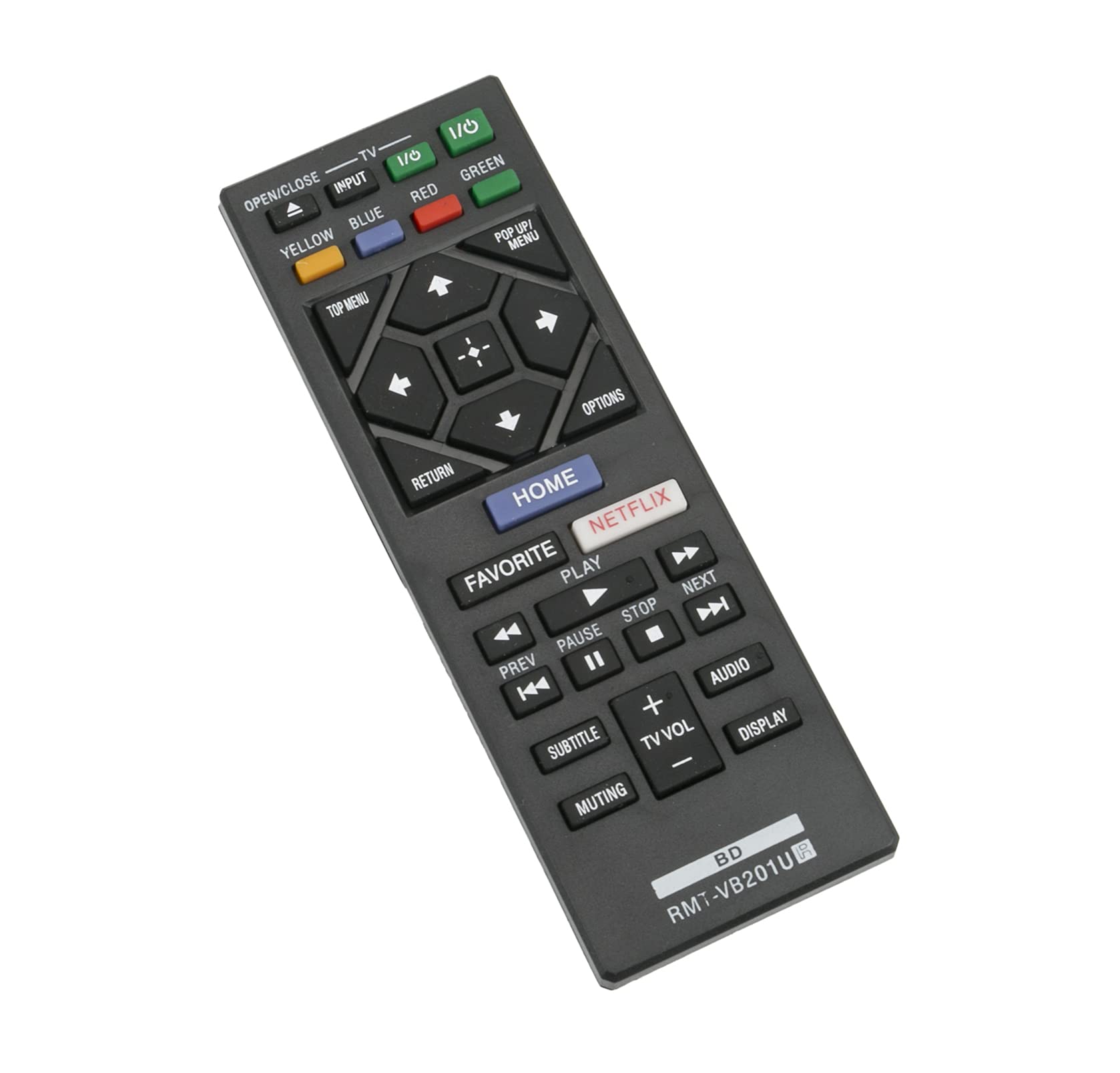 ALLIMITY Telecomando Sostitutivo RMT-VB201U Per Lettori Sony - UBP-X700, BDP-S1700, BDP-S3700 E Altri - 5
