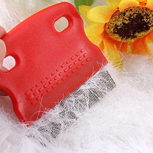 FitTek Pet Pettine Grooming Pulizia Pulce