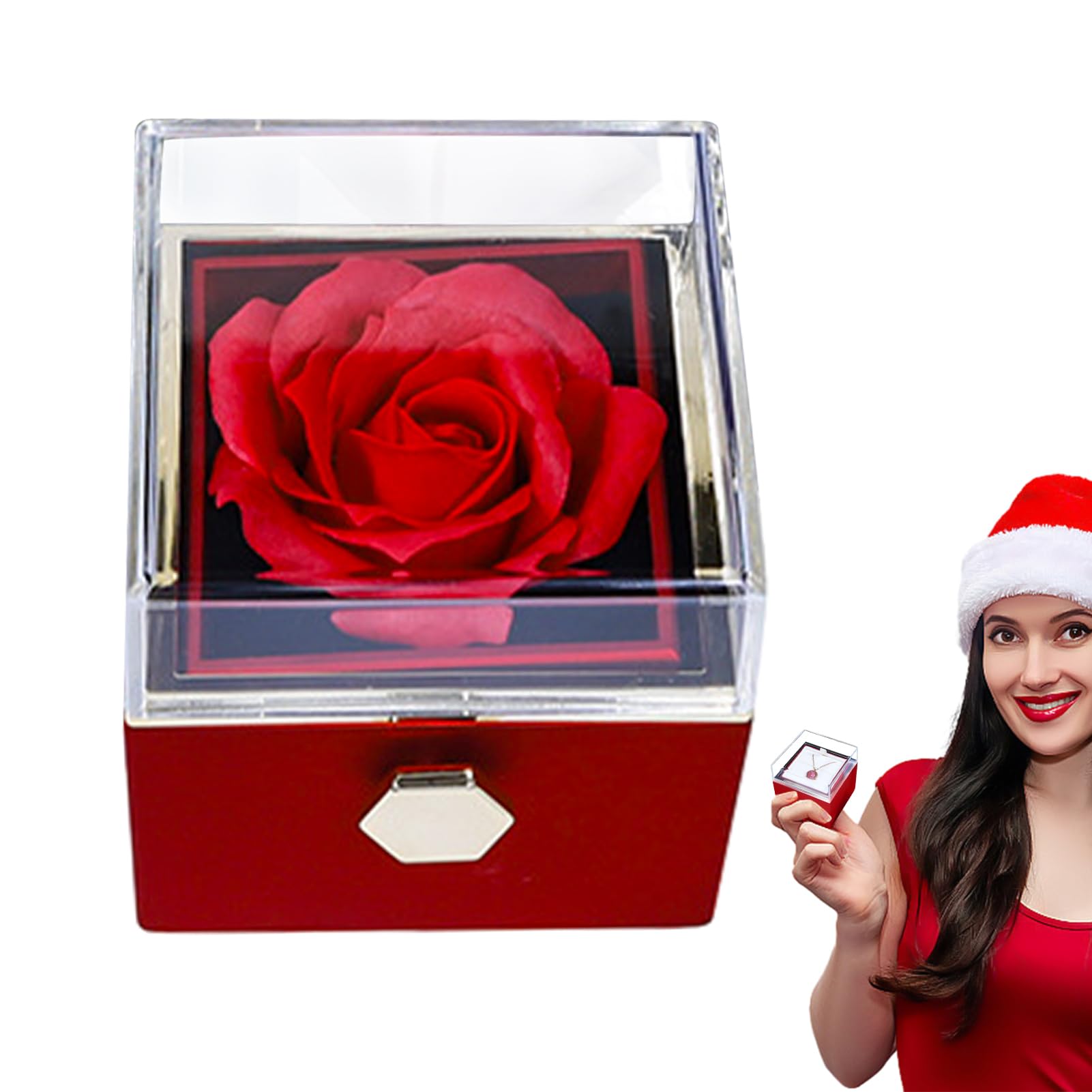 ⭐︎薔薇 ジュエリーボックス プロポーズリング⭐︎ Amazon.co.jp: ローズリングボックス | ロマンチックなリングボックス