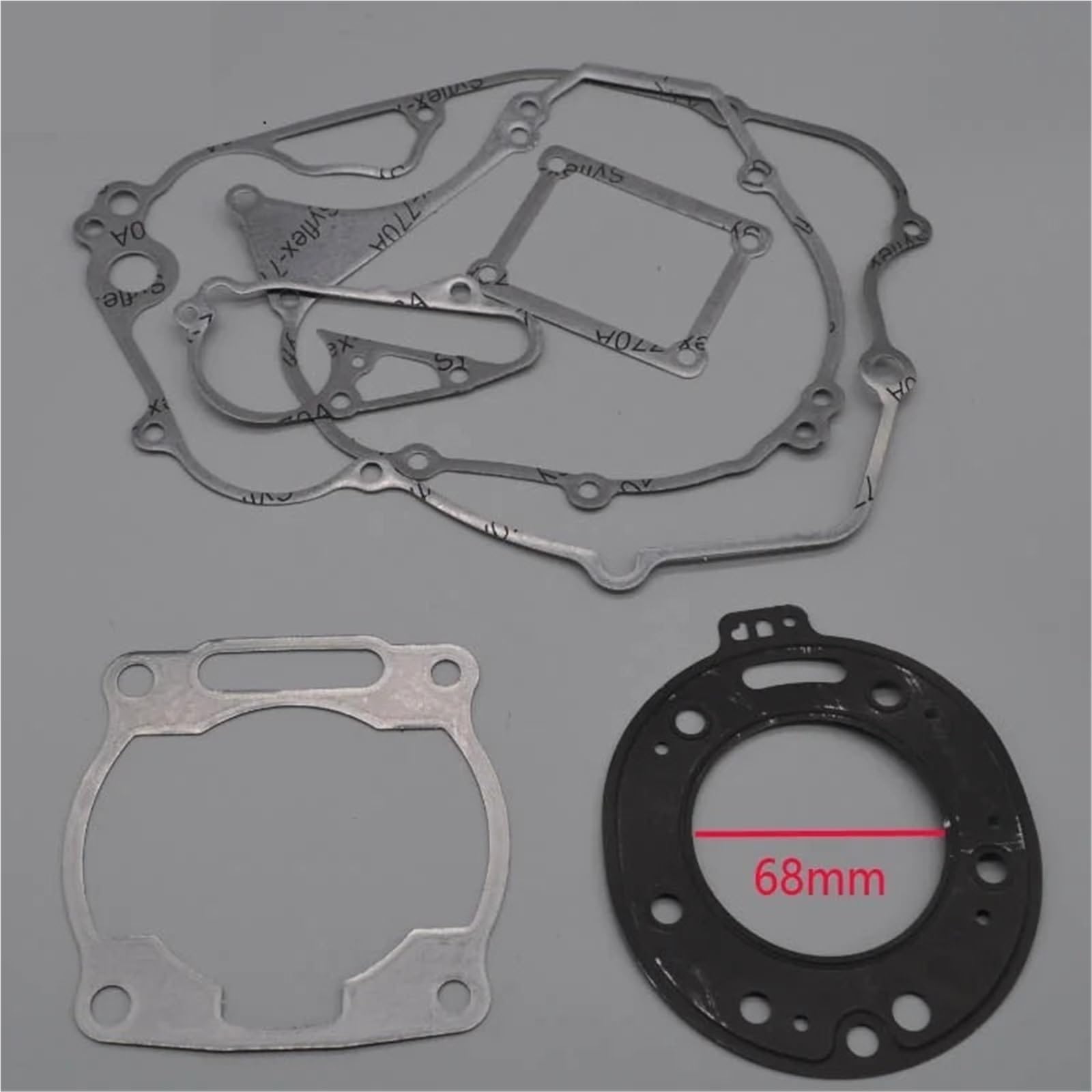 Uszczelka cylindra silnika 250 cm3 pasująca do Loncin MT250, pasująca do Kayo KT250, pasująca do Hengjian 2 Stroke DT230 Dirt Bike Uszczelka pokrywy zaworu Zestaw Uszczelek Silnika