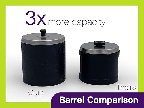 Miniatura 5 de WireJewelry Pro-Series - Kit de vaso de roca de un solo barril  Incluye 1.5 libras de mezcla de piedras preciosas del mundo y 1 lote de grano