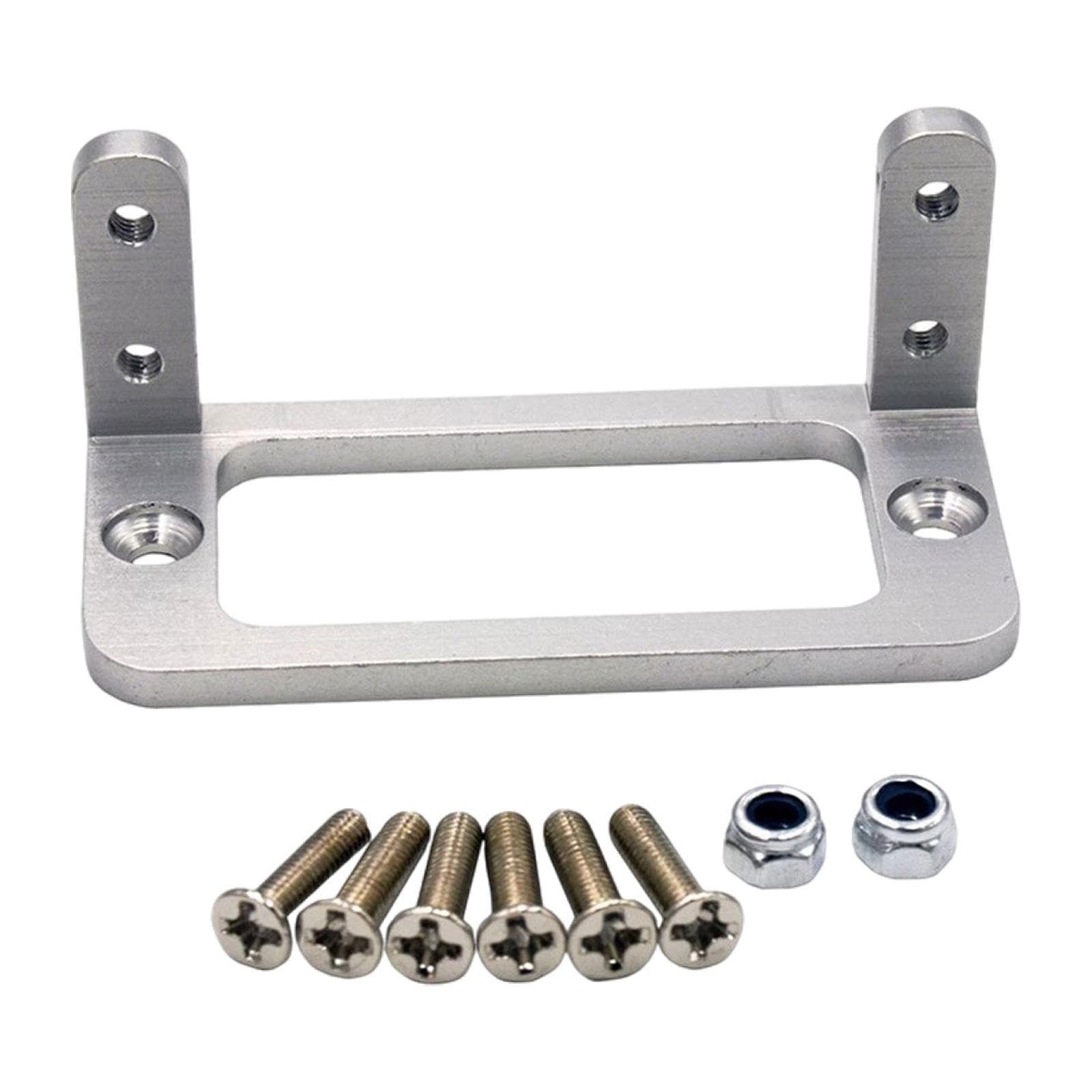 WEFEINO Aluminum Alloy Servo Mount For Tamiya 1/10 Clod Buster RC Car - Steering Fixing Upgrade Accessory (#A1) - View #8