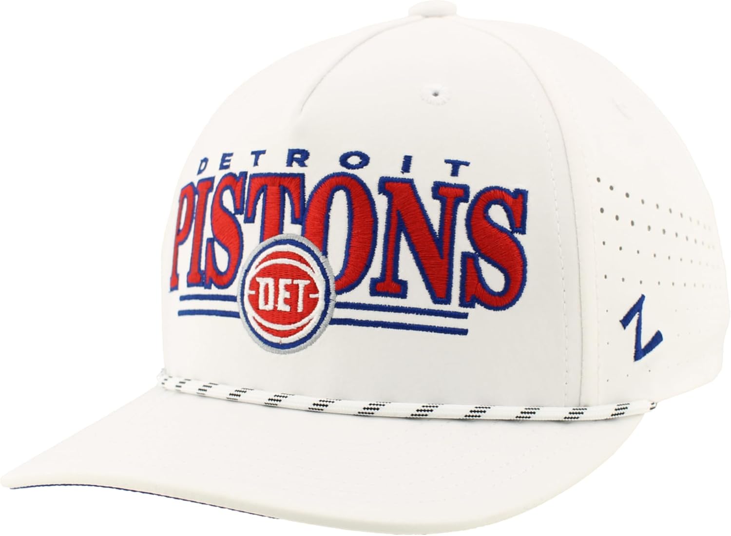 ZHATS NBA Unisex-Adult NBA Officially Licensed Rope Hat Snapback Performance Regalia White