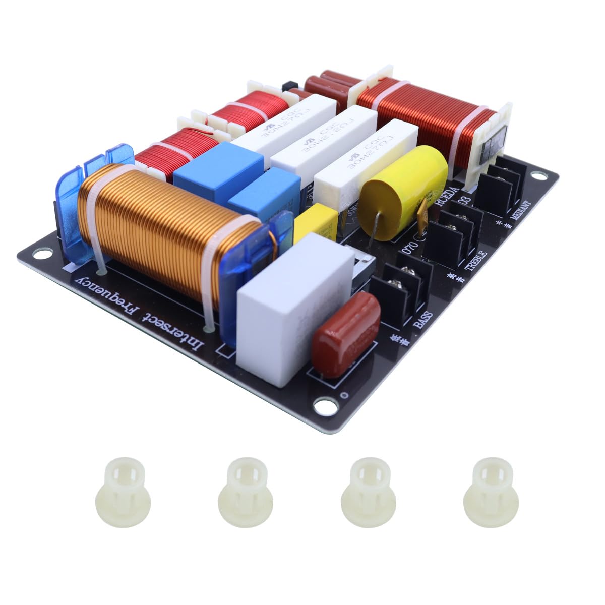 Diviseur de fréquence avancé 3 voies pour haut-parleurs 4 combinaisons sonores Diviseur de fréquence sonore PA-3808