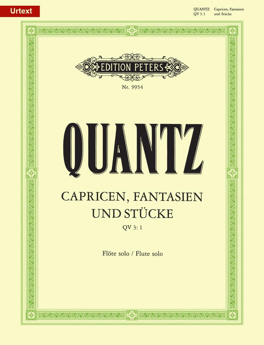 Capricen fantasien & stucke flute traversiere - Recueil de partitions pour flûte