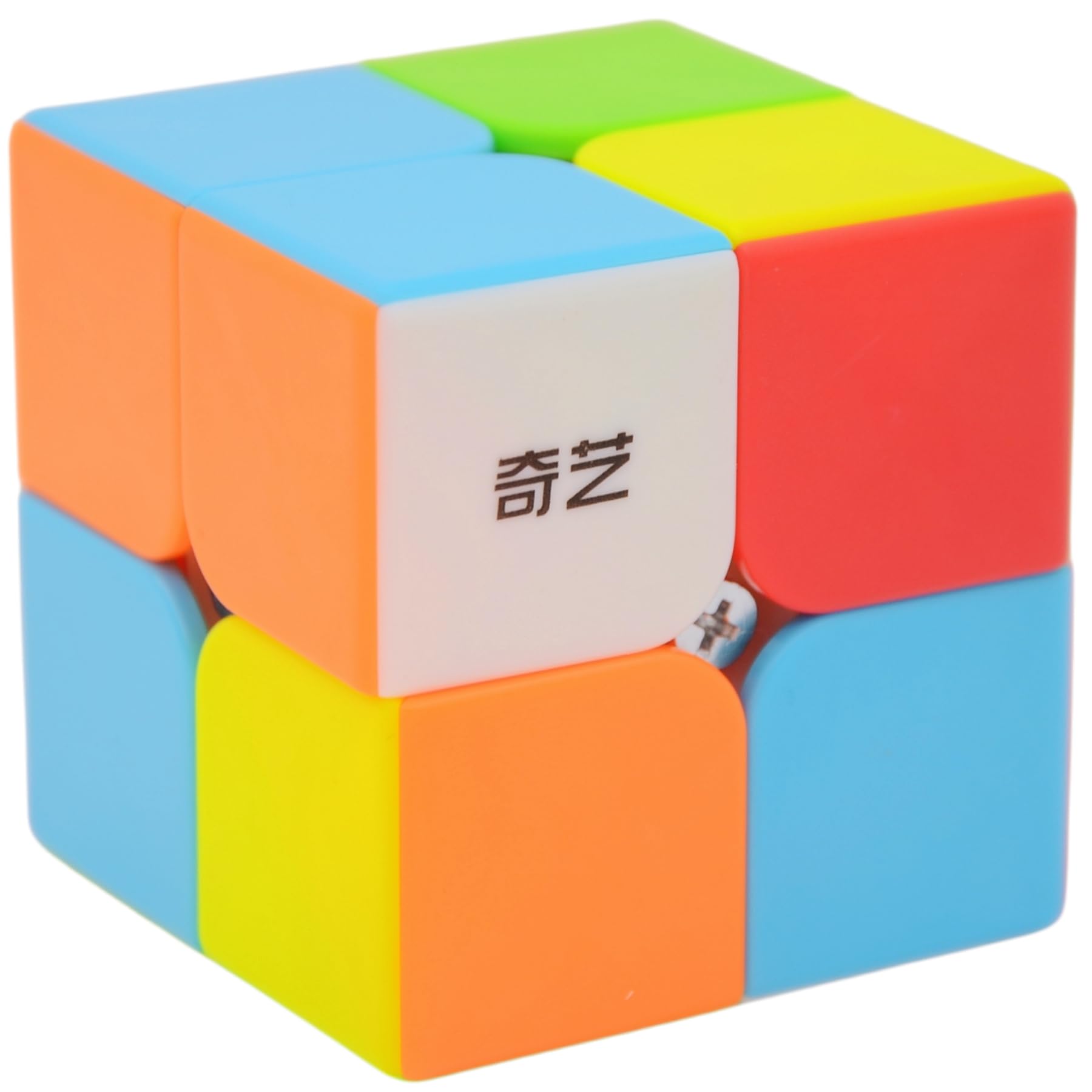 QY Qidi S 2x2 Cube Magic Color Puzzle 2x2x2 Cube Stickerless Speed Cubes Toy