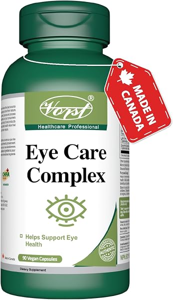 VORST Eye Care Supplement with Bilberry 90 Vegan Capsules