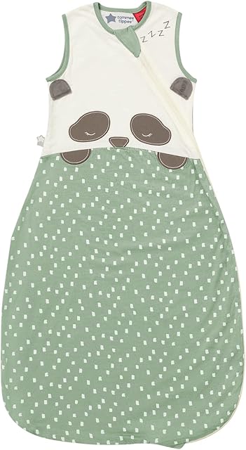 TommeeTippeeBaby Sleep Bag, The OriginalGrobag, Hip-Healthy Design, Soft Cotton-Rich Fabric, 18-36m, 1.0 TOG, Sleeping Pip