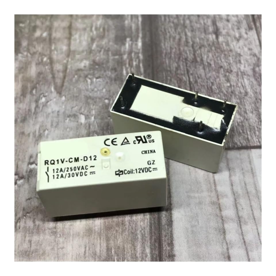 Relé RQ1V-CM-D12 12VDC para solucionar fallos de encendido por falso contacto