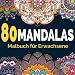 Produktbild 80 Mandalas Malbuch für Erwachsene: Achtsam einzigartigen Mandalas ideal zur Entspannung und Stressabbau für mehr Frieden, Gleichgewicht und Achtsamkeit (Mandalas zur Meditation, Band 1)
