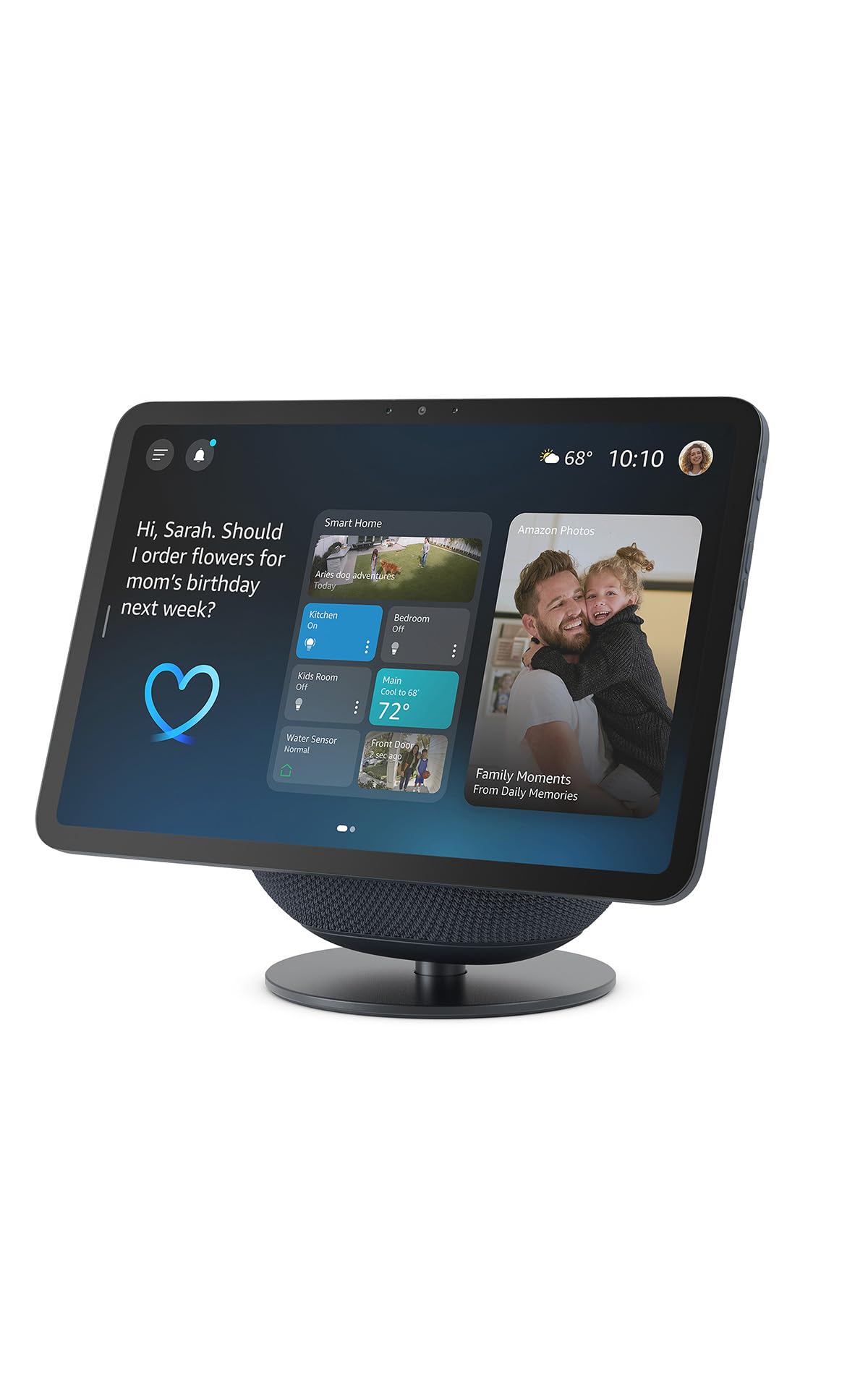 Amazon Adjustable Stand | Designed for Amazon Echo Show 8 & 11 (2025 releases, sold separately) | Graphite - 3