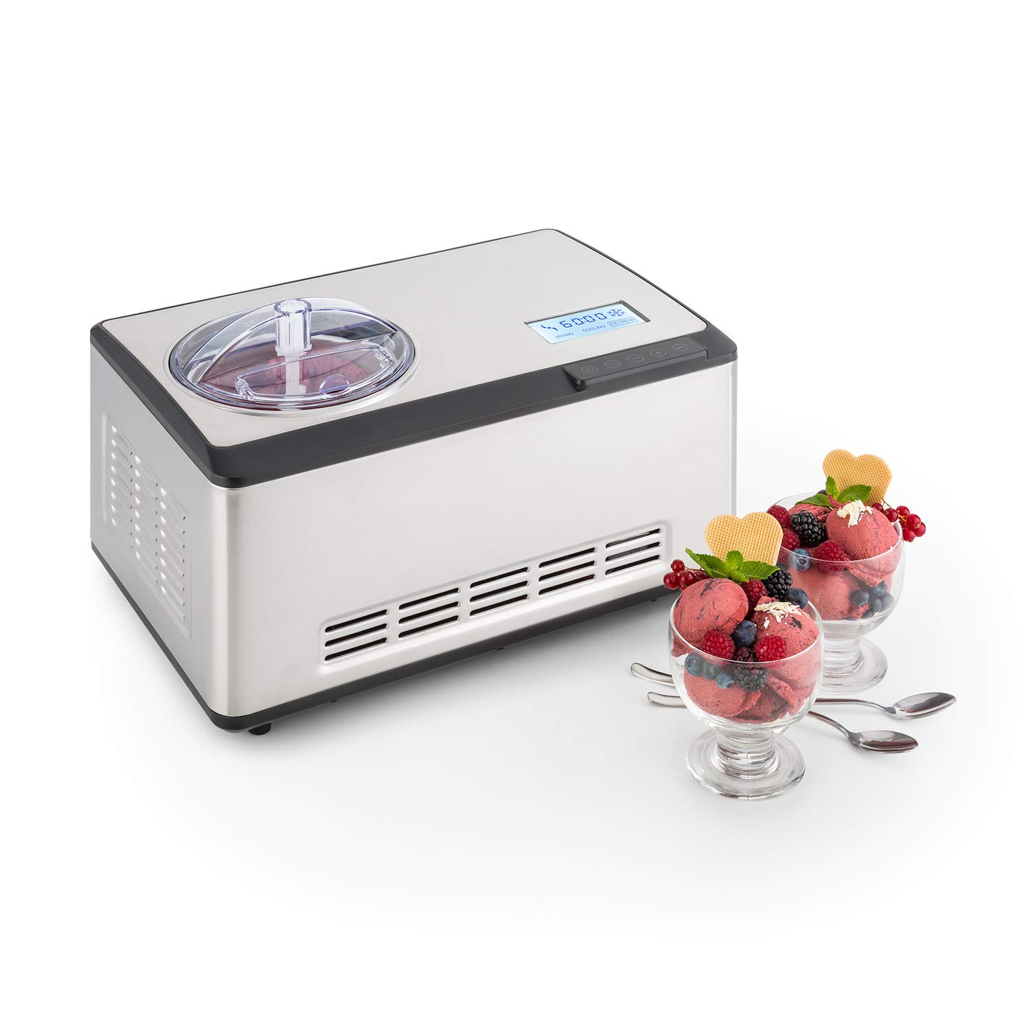 Klarstein Dolce Bacio Ice Cream Maker, front view