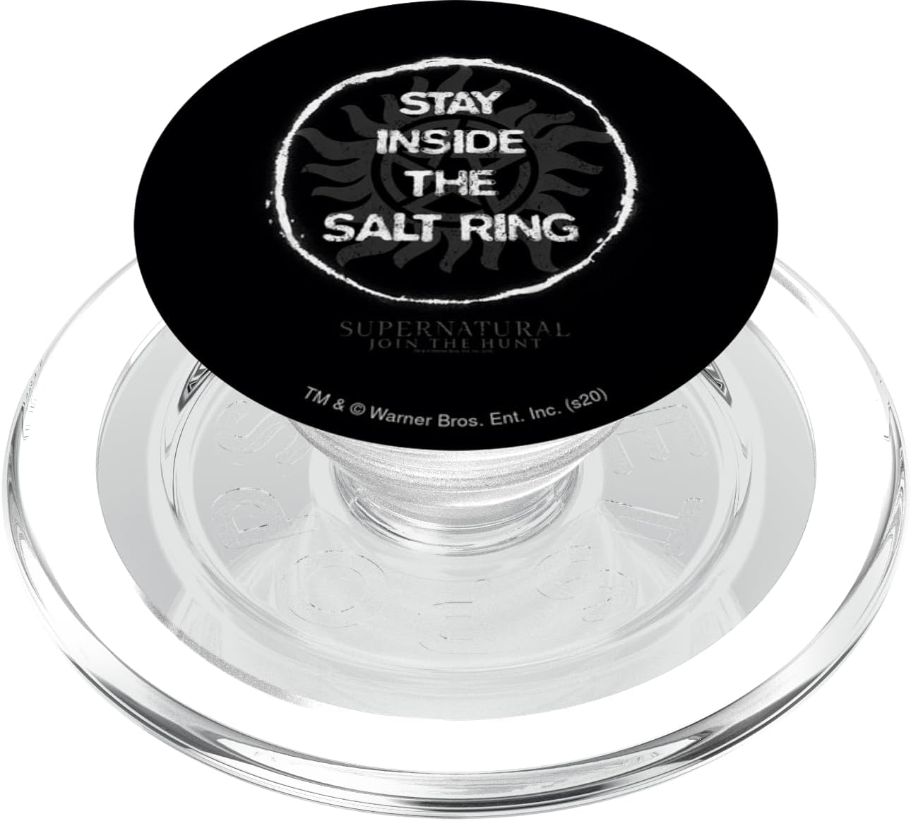 Supernatural Stay Inside the Salt Ring PopSockets PopGrip for MagSafe