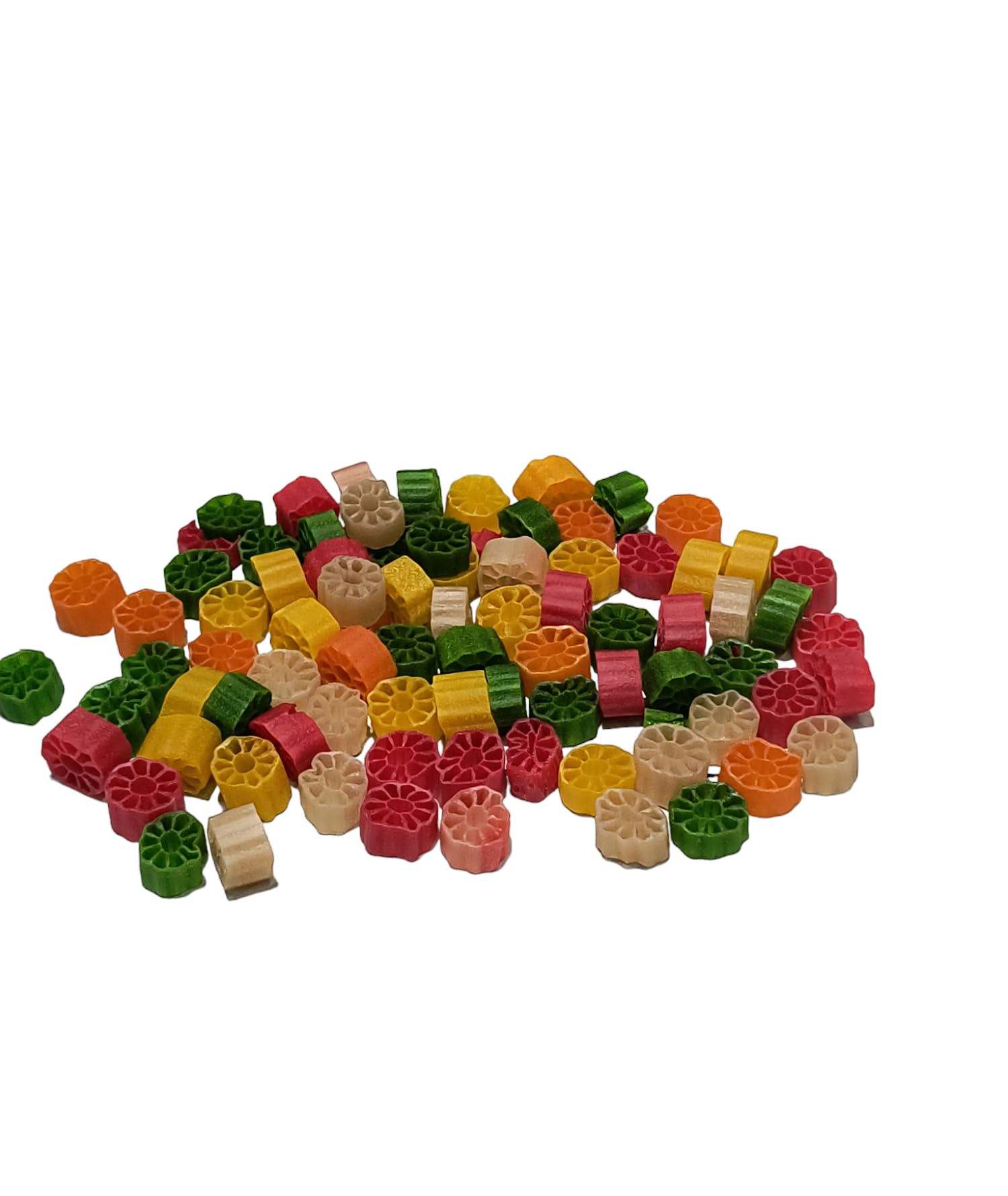 MM&SONS Yummy Time Pass Snacks Ready to Fry Colourful Flowers
