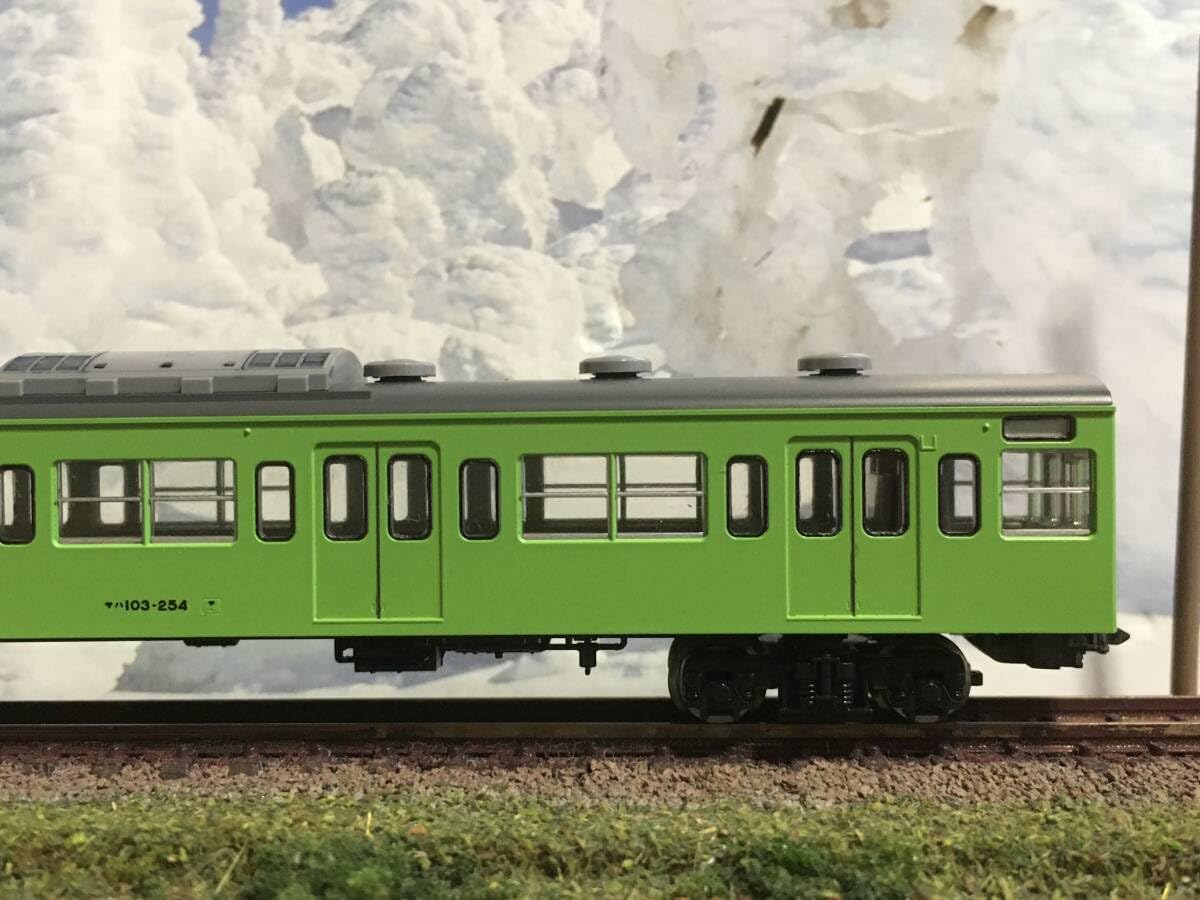 Amazon | 3_TOMIX HG 9309 103系 サハ103 初期型冷改車 ウグイス 山手