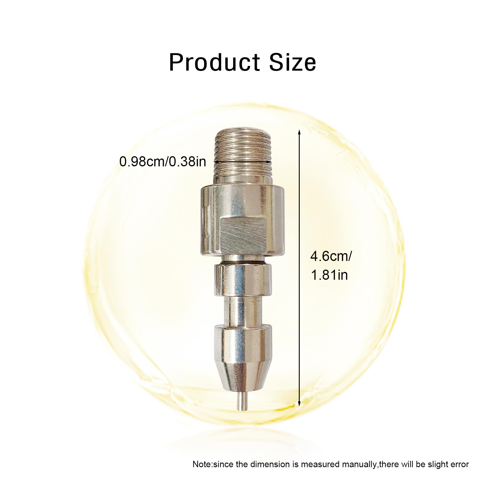 Bonchoice Automatic Stainless Steel Rabbit Nipple Water Feeder Rodent Watering System Kit Animal Breeding Supplies (6PCS)