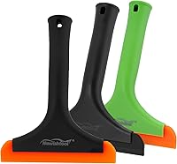 Vista 12 de NEWISHTOOL Escobilla de goma pequeña para parabrisas de automóvil, ventanas, espejos laterales, eliminación de agua de puerta de vidrio, escobilla