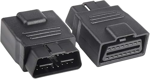 Miniatura 3 de Mini tamaño OBD2 OBDII Full 16 Pin macho a hembra Adaptador de diagnóstico Extensor de diagnóstico OBD Conector de extensión de puerto convertidor