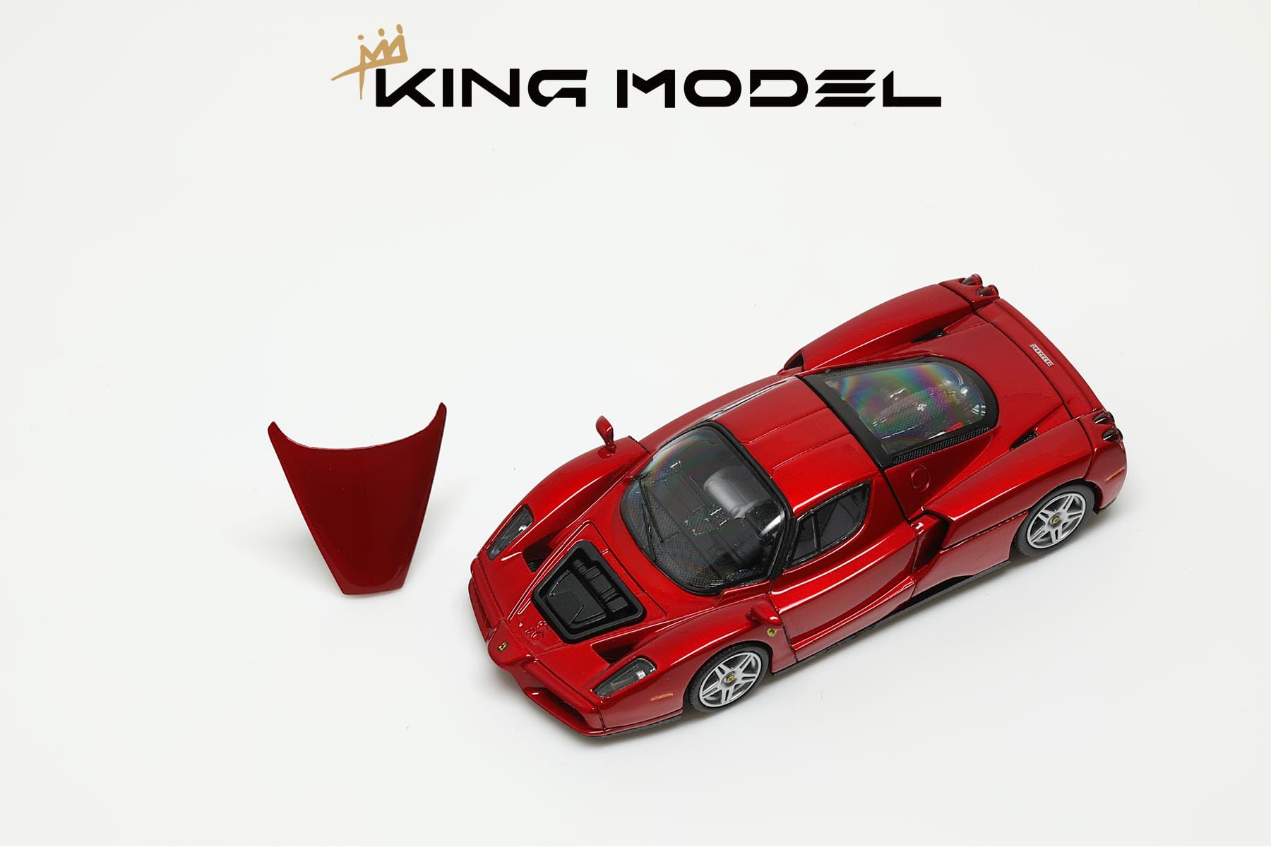 Amazon | 1/64 King Model フェラーリ Enzo エンツォ メタリックレッド