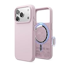 elago Cover Magnetica in Silicone Liquido per iPhone 17 Pro (6,3″) – Compatibile con MagSafe, Antiurto, Sottile, Finitura Soft-Touch (Lilla Chiaro)