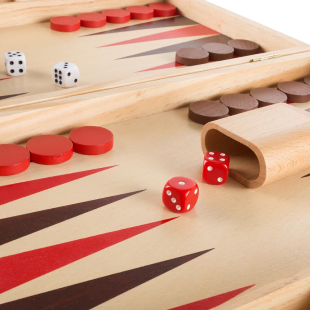 HEY! PLAY! 80-Hch-BK - Juego de mesa de madera