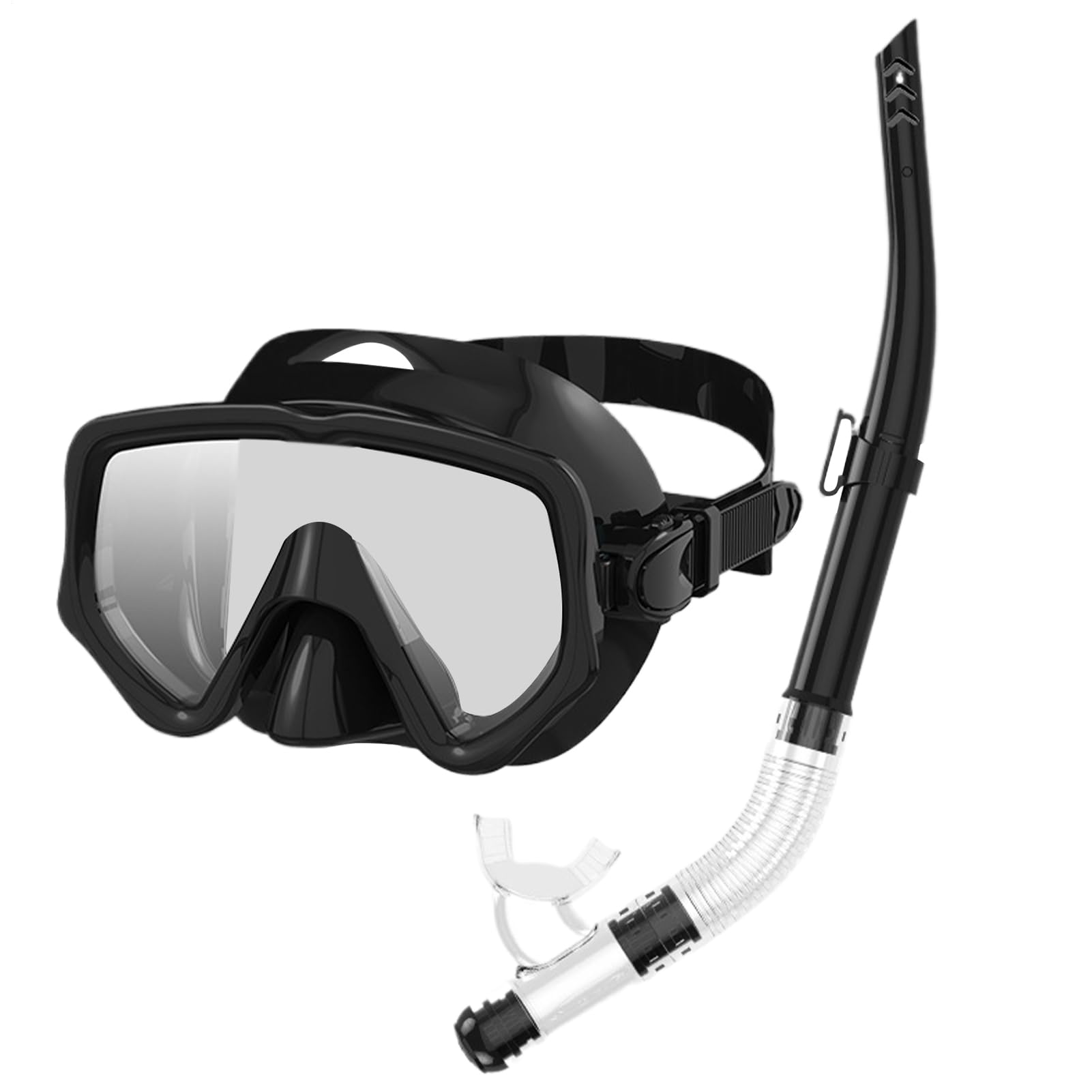 Diving Snorkeling Set | Anti-Fog Panoramic Wide View Diving Face Cover Adult - Silicone Underwater Equipment For Observing Marine Life