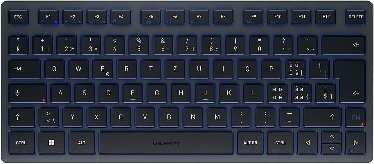 Cherry KW 7100 MINI BT Keyboard Bluetooth QWERTZ, W128596858 (Bluetooth QWERTZ)
