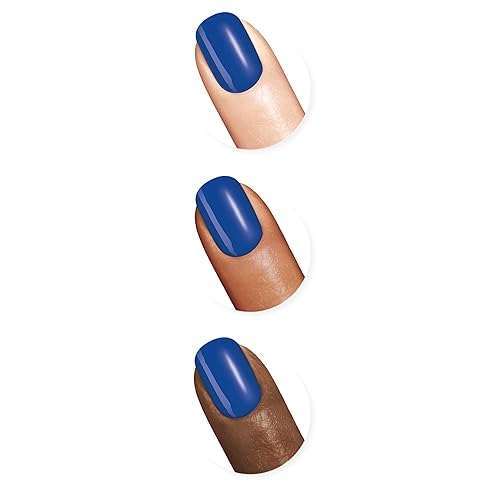 Miniatura 3 de Sally Hansen Xtreme Wear Esmalte de uñas, sin rayas, acabado brillante, color de uñas de larga duración, azul pacífico, 0.12 onzas líquidas (paquete