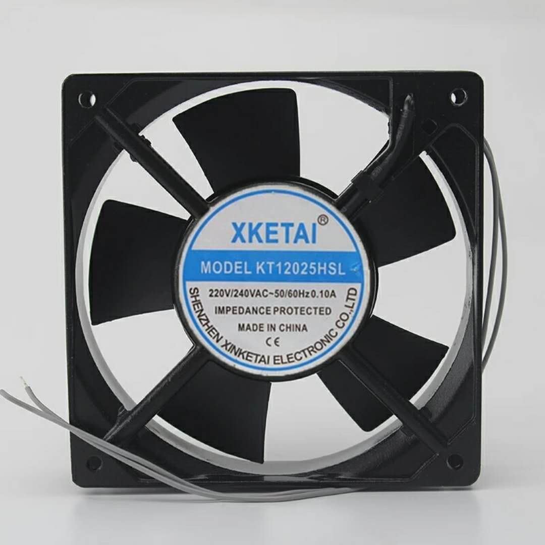 For KT12025HSL 220V 0.10A 12025 12CM Cabinet Cooling Fan
