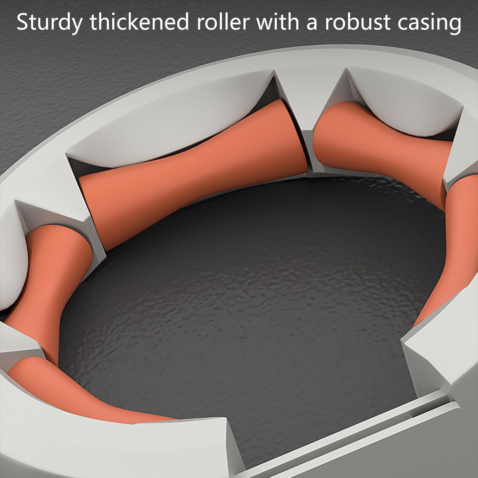 Strumento per tirare cavi a ponte con apertura grande da 65 mm, con rullo per mandrini lisci e morsetto in acciaio resistente regolabile a 330 gradi