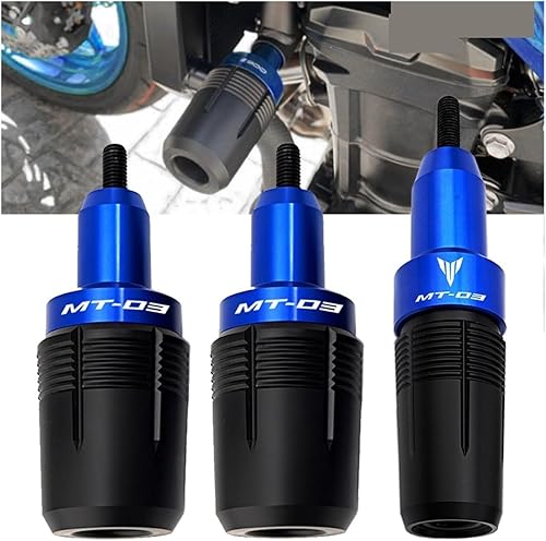 Miniatura 3 de LeosHi Compatible con MT03 MT 03 2014-2017 2018 2019 2020 2021 2022 2023 Accesorios de motocicleta Protector de caída de choques marco deslizante